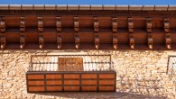 Morella in Maestrazgo castellon village facades