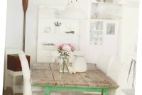 Beach Cottage Vintage Find Farmhouse Table For Coastal Beachy
