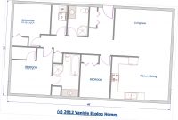 Floor Plan Single Level Ecolog Home - House Plans | #80663