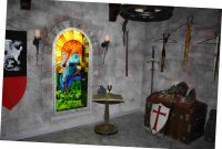 Magnificently Medieval Room Decor | Faux Wood Workshop