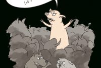 Snowball (A Pig) In Animal Farm